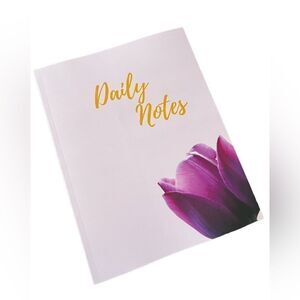Floral journal notebook by forever flowers